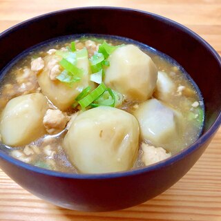 居酒屋メニュー☆ほっこり里芋とそぼろ煮